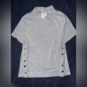 We The Free Heather Gray Top